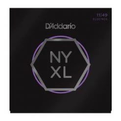 D'Addario NYXL1149 Nickel Wound Medium Electric Guitar Strings 11-49 Accessories