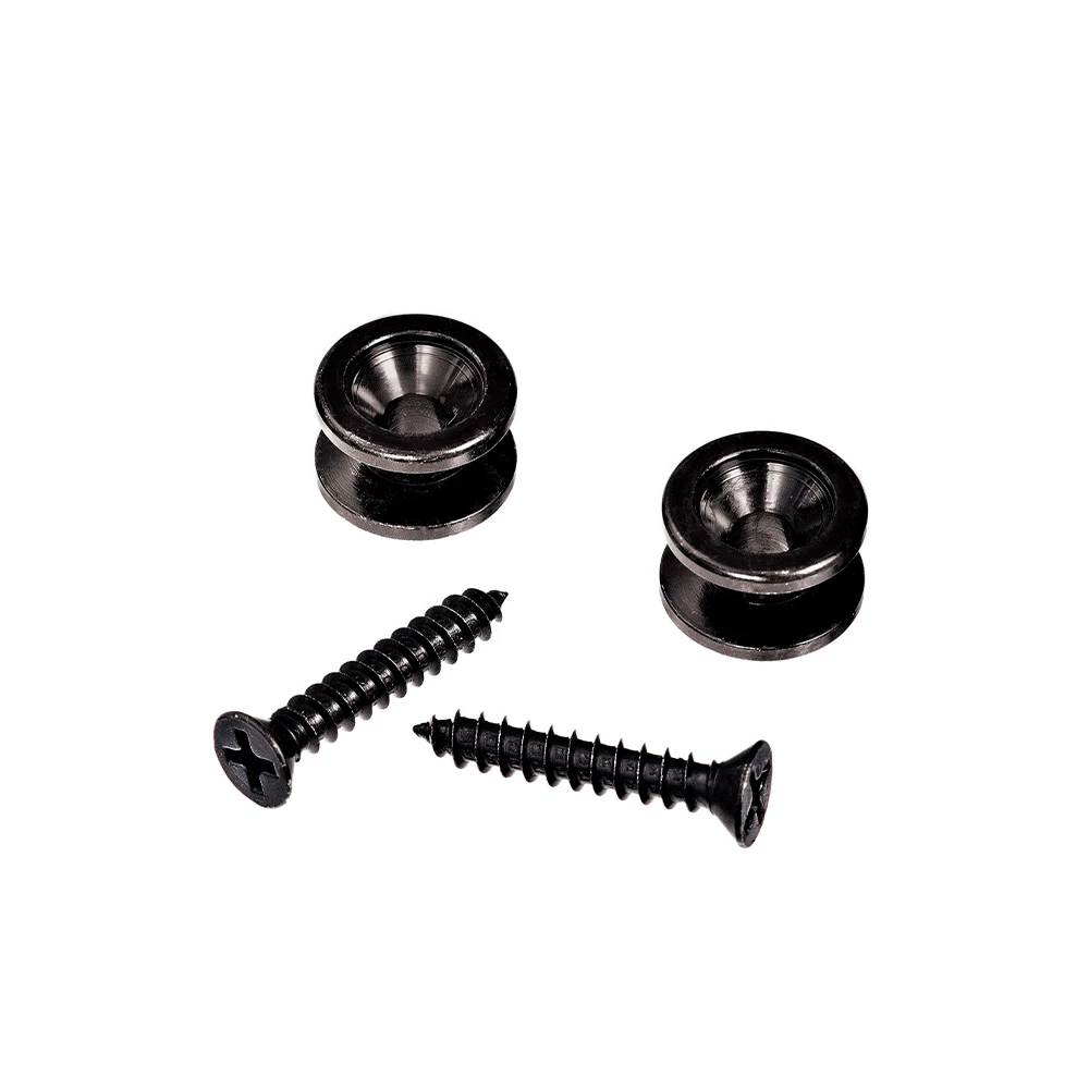 Accessories D'Addario Solid Brass End Pin - Black 1 Accessories D'Addario Solid Brass End Pin - Black