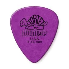Accessories Dunlop Tortex Guitar Picks 12 Pack - 1.14mm