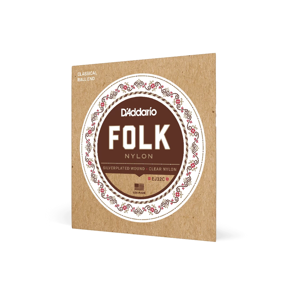 Accessories D'addario EJ32C Folk Nylon 1 Accessories D'addario EJ32C Folk Nylon
