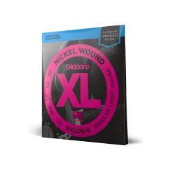 D'Addario Accessories D'adddario EXL170-5 Nickel Wound Light 5 String
