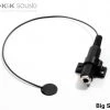 K&K Big Shot Single-Head Piezo Pickup W/ External Jack For Bigger Instruments
