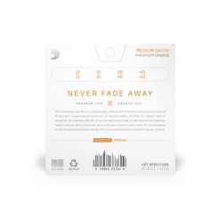 D'addario 11-40 Medium XS Coated Phosphor Bronze Mandolin Mandolins