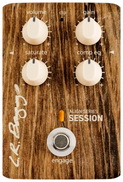 LR Baggs Align Series Session Acoustic Pedal W/ Saturation & Compression EQ Pedals