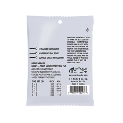 Accessories Martin MM13 Retro Medium Acoustic Guitar Strings .013-.056