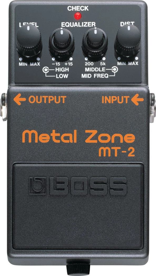 Boss MT-2 Metal Zone Pedals 1 Boss MT-2 Metal Zone Pedals