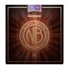 Accessories D'Addario NB1152 Custom Light Nickel Bronze Acoustic Guitar Strings 11-52
