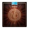 D'Addario NB1253 Light Nickel Bronze Acoustic Guitar Strings 12-53