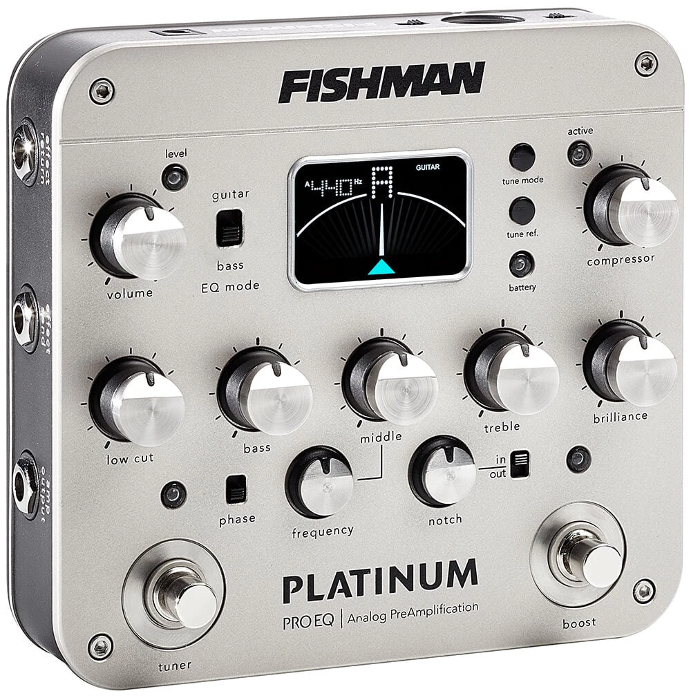 Accessories Fishman Platinum Pro EQ/DI Analog Preamp 1 Accessories Fishman Platinum Pro EQ/DI Analog Preamp