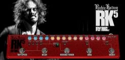 Pedals Tech 21 RK5 Richie Kotzen Fly Rig V2 Electric Guitar SansAmp & Multi-FX Pedal