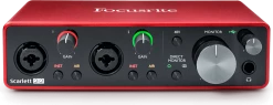Recording Gear Focusrite Scarlett 2i2 3rd Gen Audio Interface W/ Software