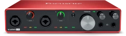 Focusrite Scarlett 8i6 3rd Gen USB Audio Interface Recording Gear