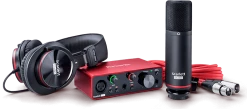 Recording Gear Focusrite Scarlett Solo Studio 3rd Gen Home Recording Studio Bundle