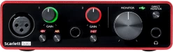 Focusrite Scarlett Solo 3rd Gen Audio Interface W/ Software