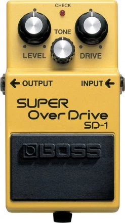 Boss SD-1 Super Overdrive Pedals