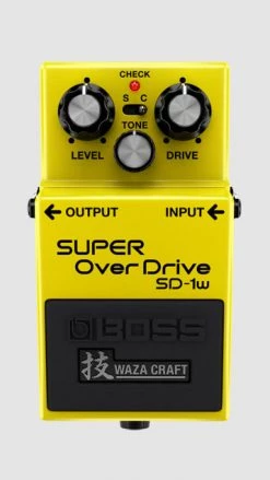 Boss SD-1W Waza Craft Super Overdrive Pedals