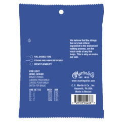 Accessories Martin V700 Vega Banjo Strings Light